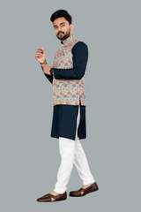 Men's Fency Stylish kurta pajama with koti