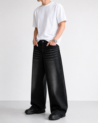 Men's Super Baggy Shaded Jeans