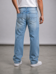 Men's Denim Ice Super Baggy Jeans