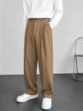 Men's Relaxed Platted korean pant