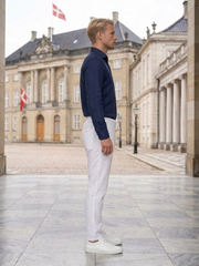 Men's Stylish White Linen Pant