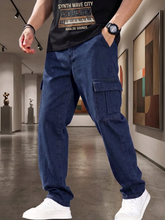 Men's Stylish and fency 6 POCKET Cargo Denim jeans