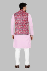 Men's Stylish kurta pajama set with koti
