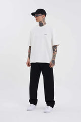 Niffar Black Baggy Jeans For Mens