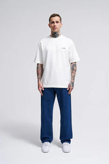 Niffar Stone Blue Baggy Jeans For Mens