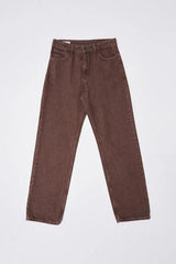 Niffar Coffee Baggy Jeans For Mens
