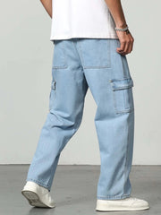 6 pocket mom-fit jeans for mens