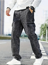 6 pocket mom-fit jeans for mens