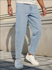 Mom-Fit Denim Jeans for Mens