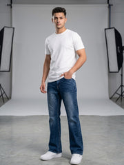 Men's Boot Cut Premium Denim Jeans