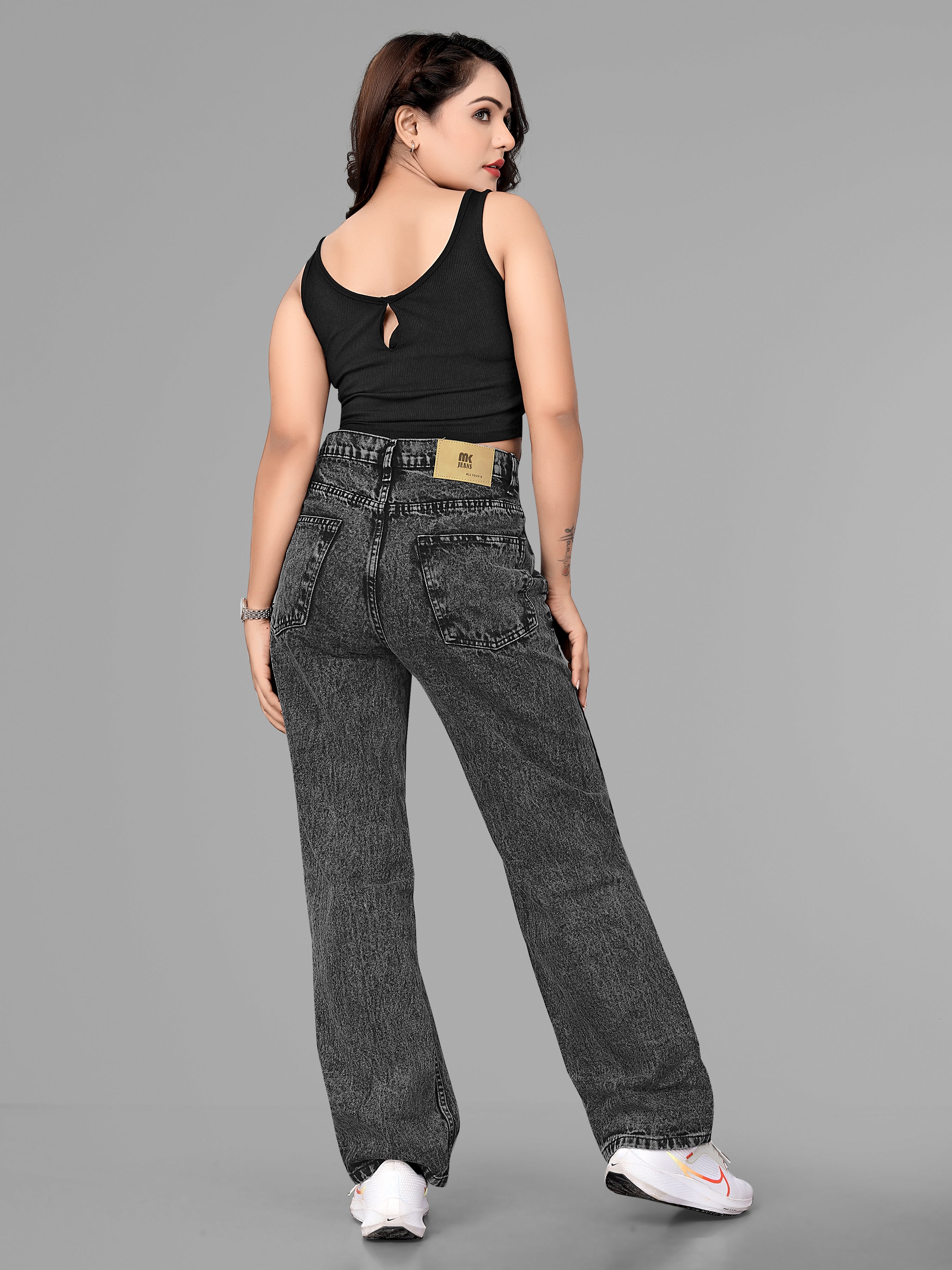 wide lag jeans for womens