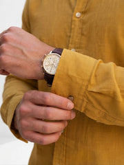Men's Casual Linen Shirt