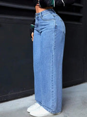 wide lag jeans for womens