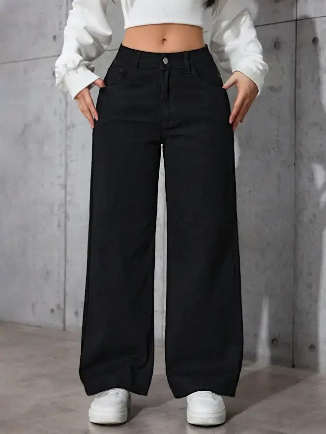 wide lag jeans for womens