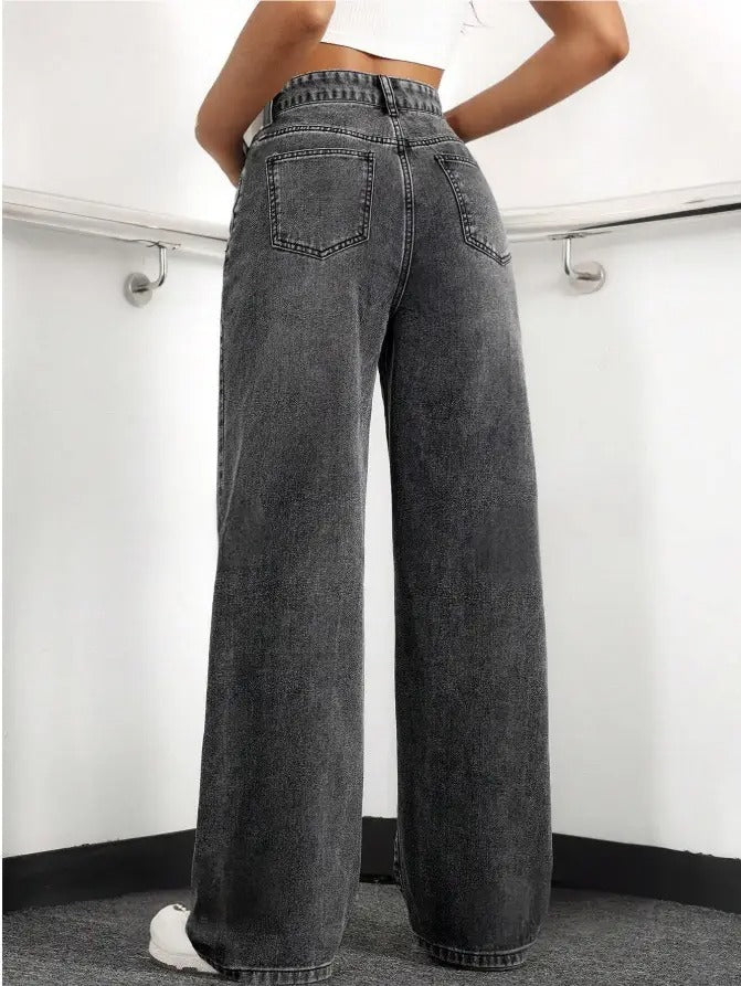 wide lag jeans for womens