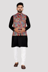 Men's Kurta pajama with koti Stylish and Fency