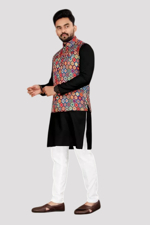 Men's Trendy kurta pajama with koti