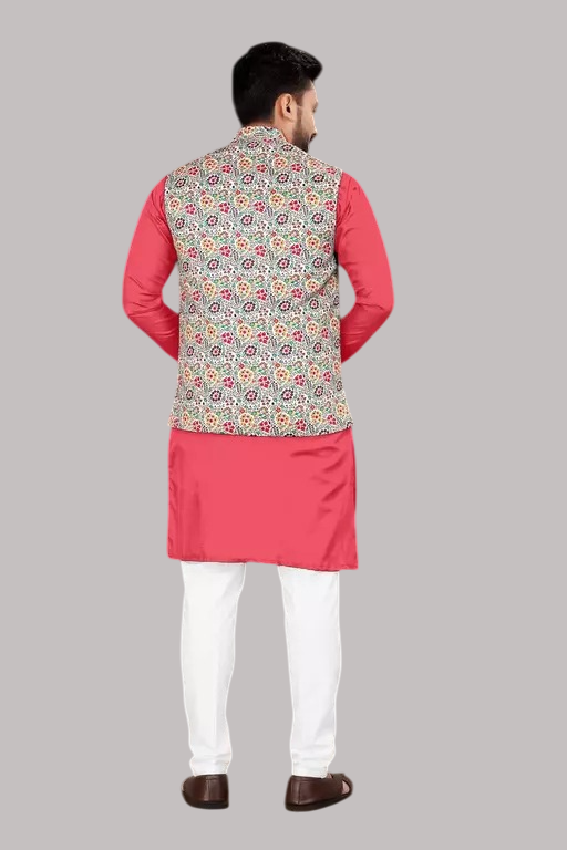 Men's Kurta pajama with koti