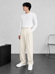 Men's Premium Imported Platted Korean Pant