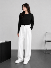 Women's Trendy Platted Korean Pant