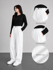 Women's Trendy Platted Korean Pant