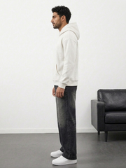 Faded Black Whisker Jeans