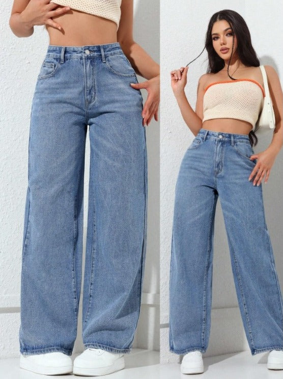 wide lag jeans for womens