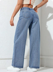 wide lag jeans for womens