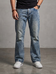 Men's Premium Light Wash Denim Jeans