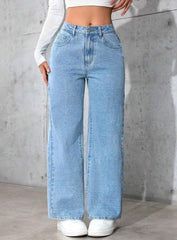 wide lag jeans for womens