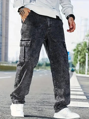 6 pocket mom-fit jeans for mens