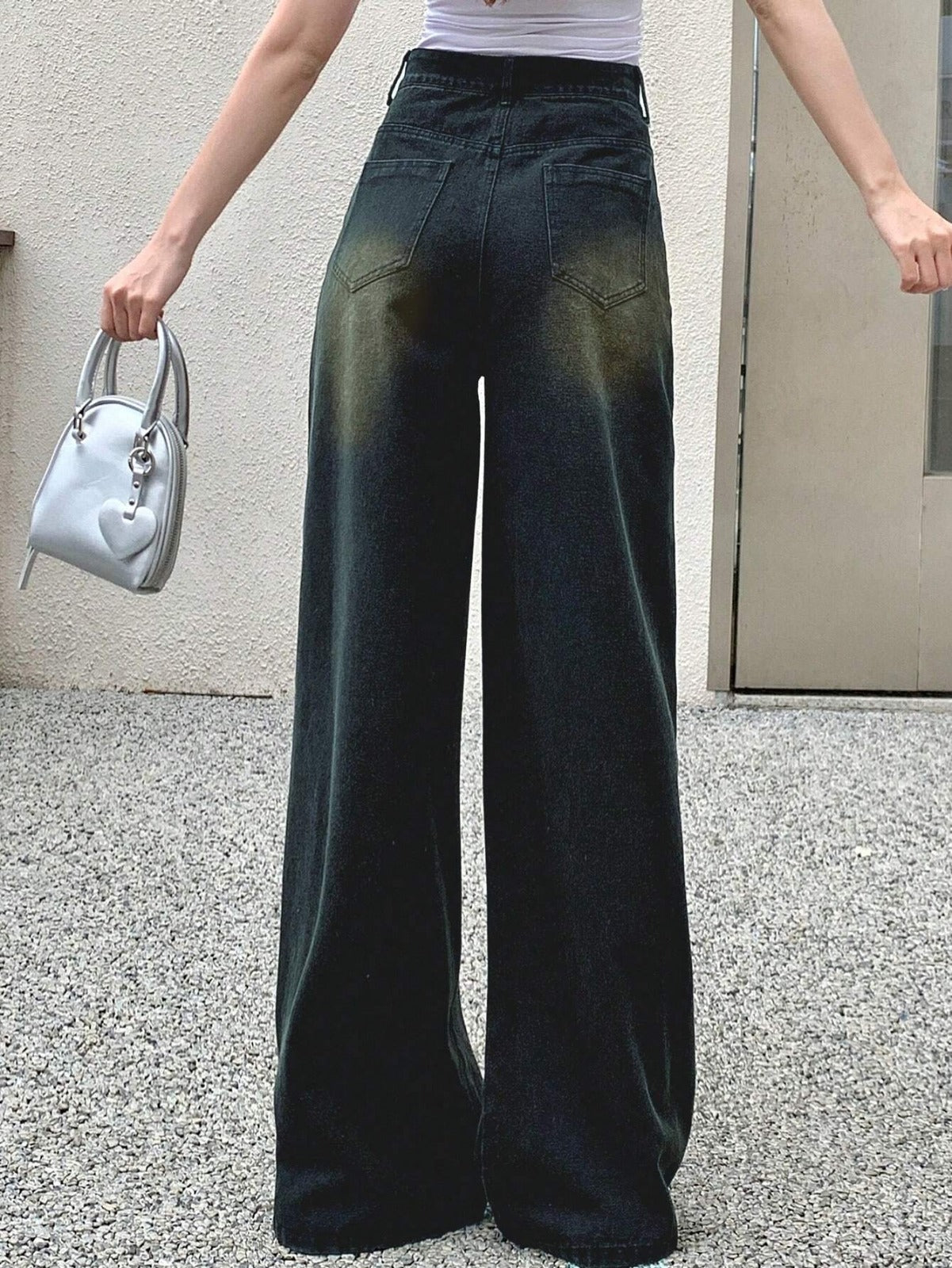 Whisker wide leg for womens