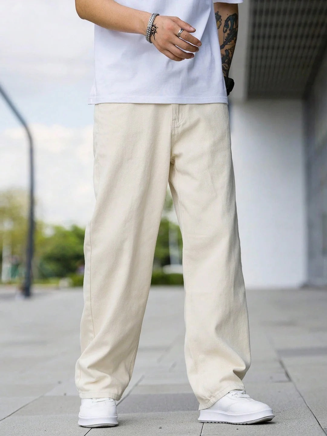 wide lag jeans for mens