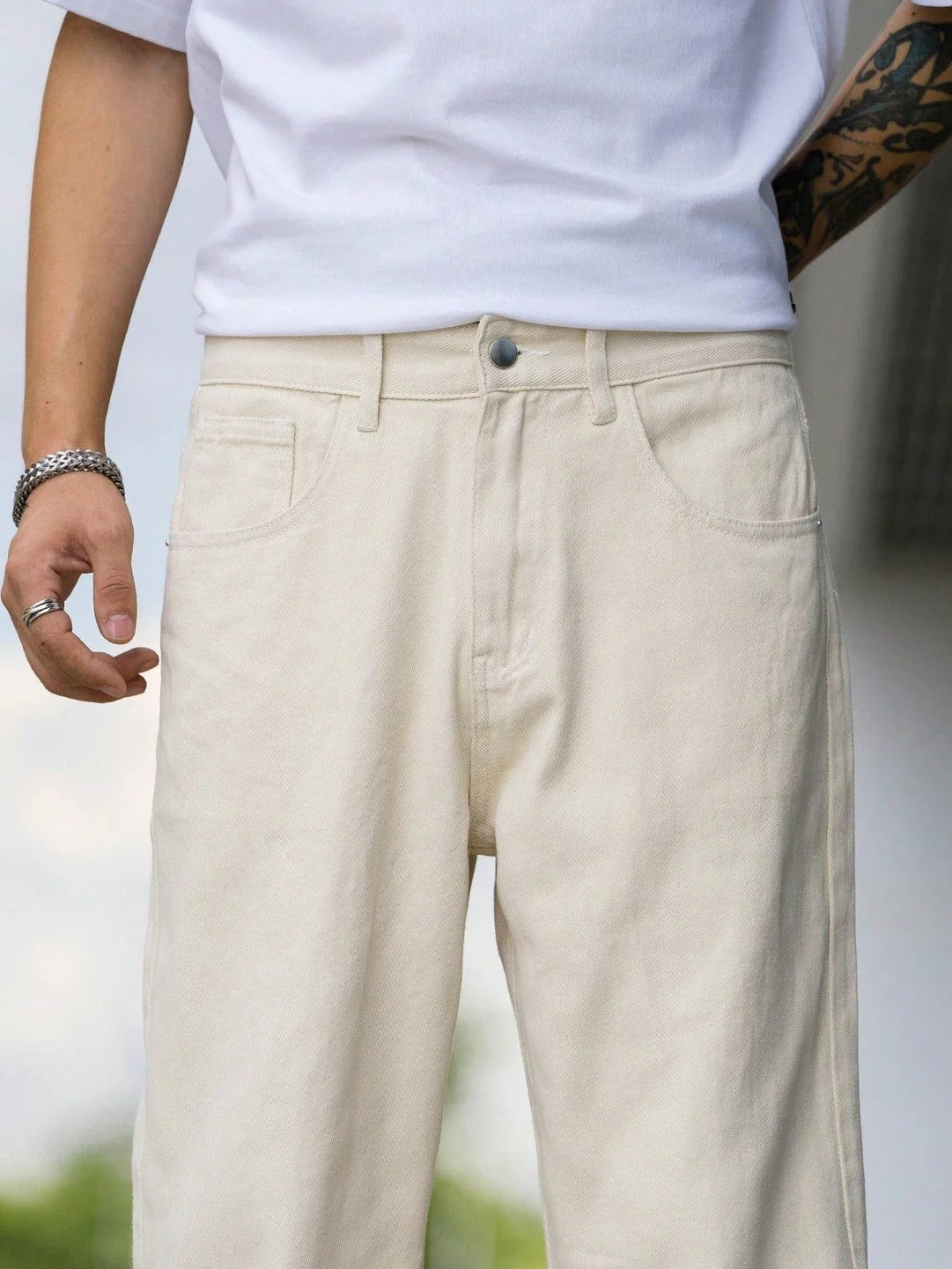 wide lag jeans for mens