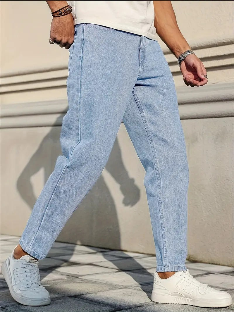 Mom-Fit Denim Jeans for Mens