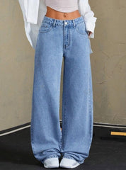 wide lag jeans for womens